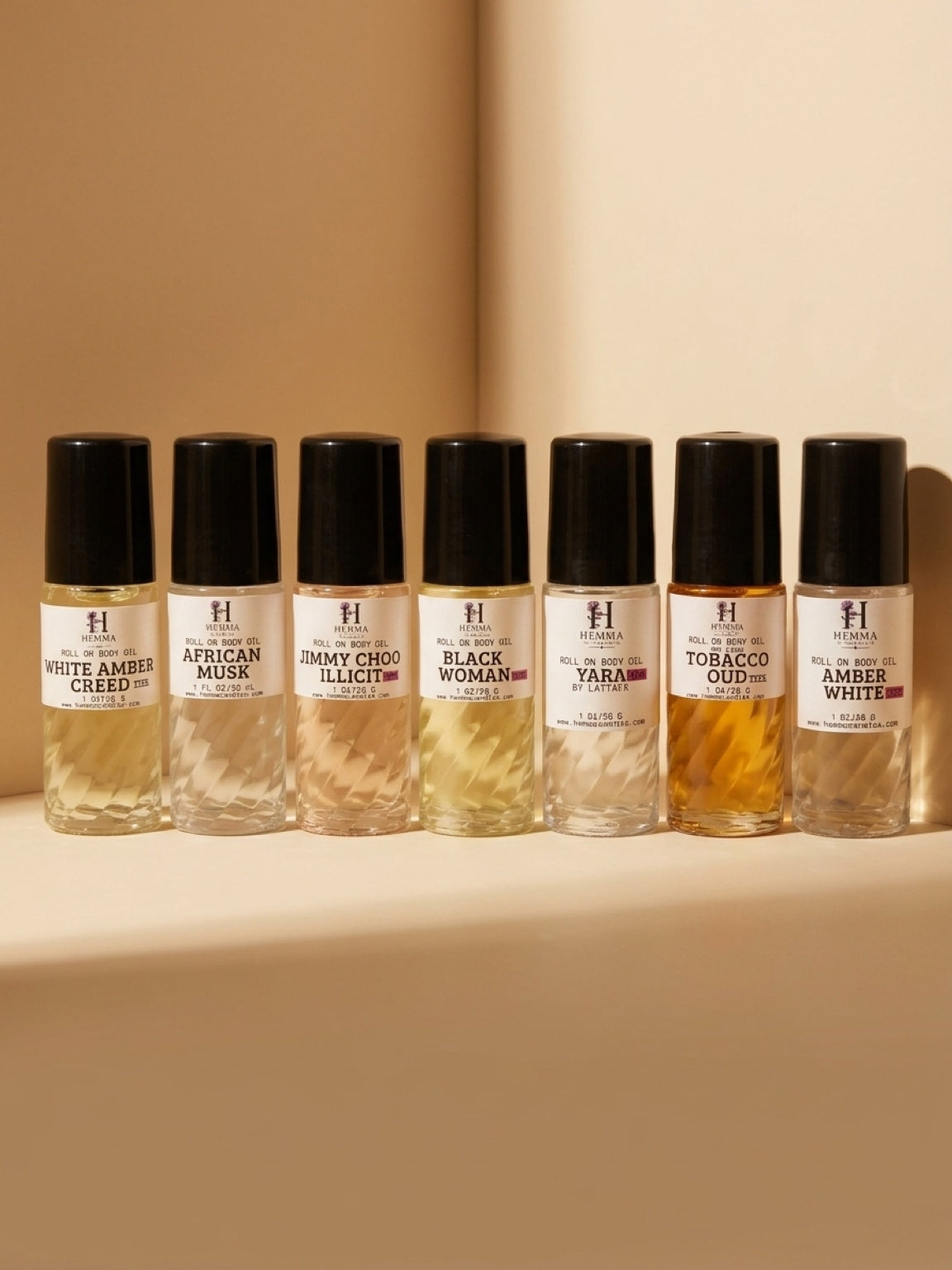 Roll-On Body Oils