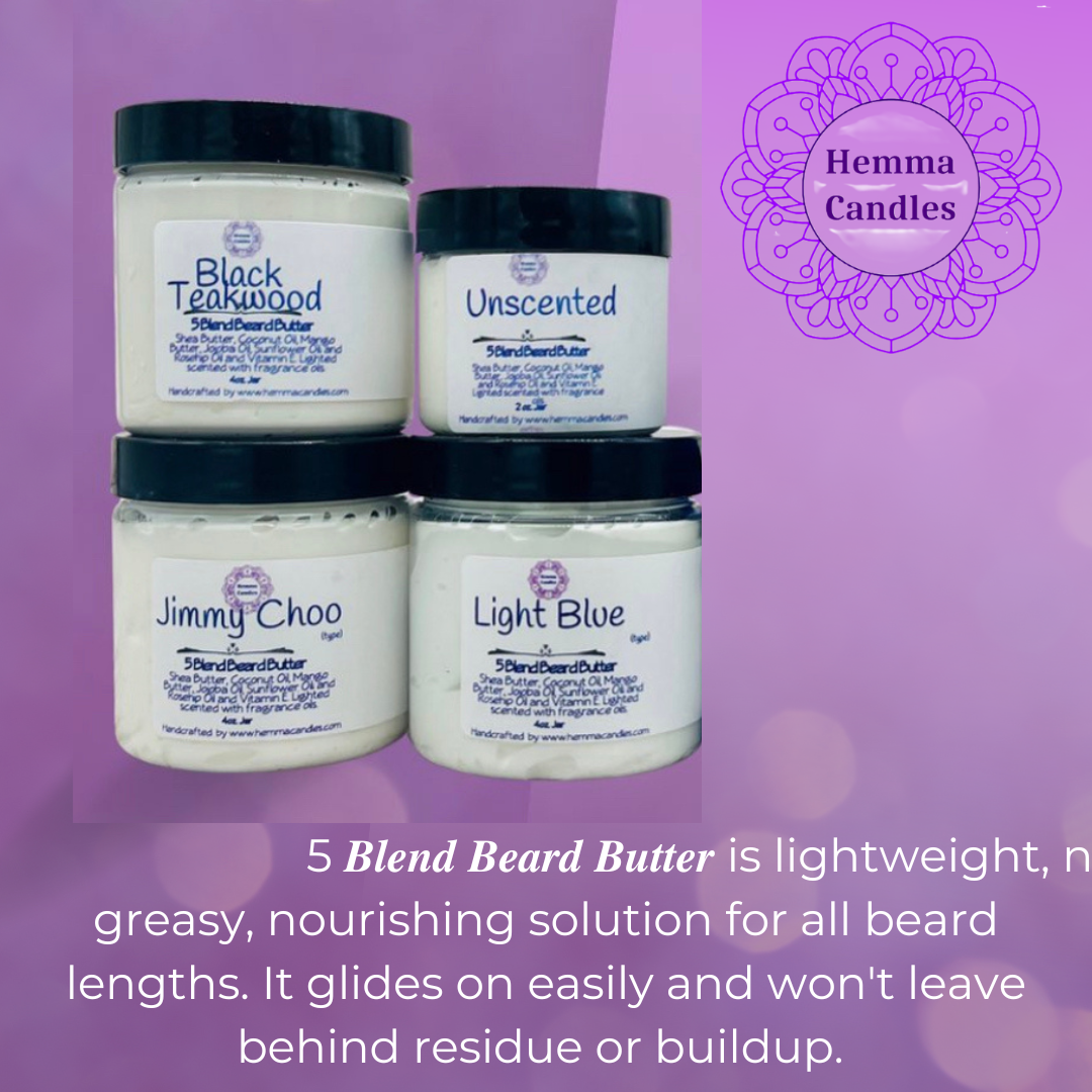 5 Blend Beard Butter