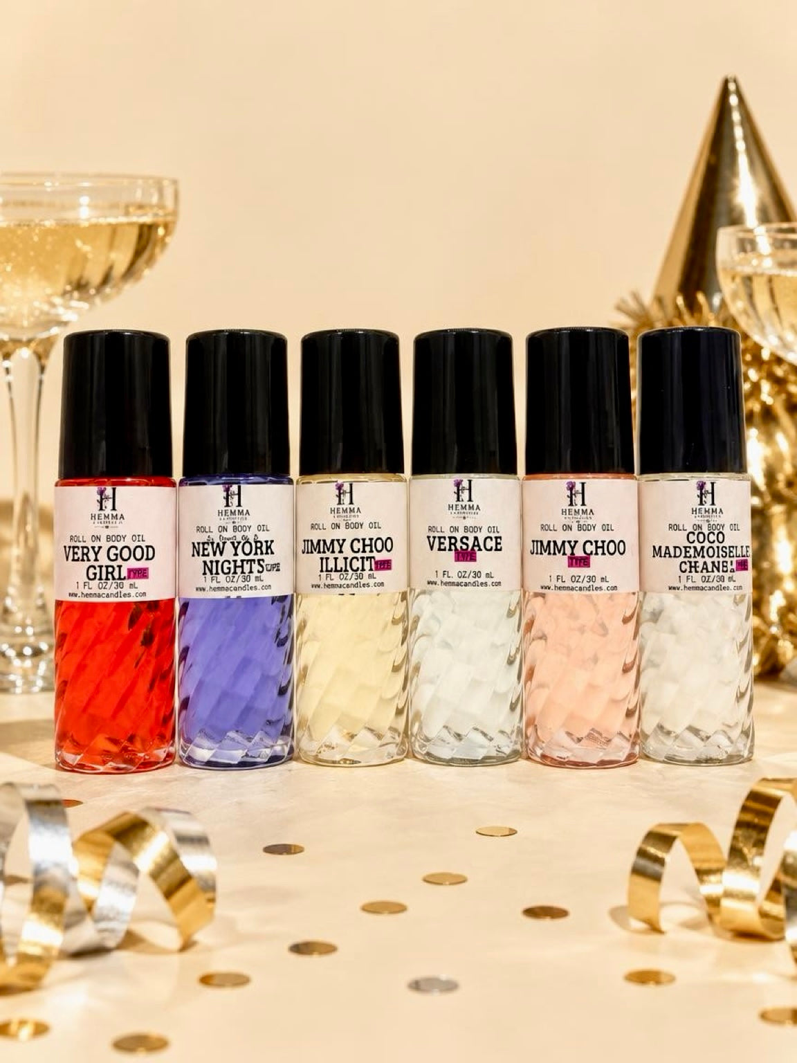 Roll-On Body Oils