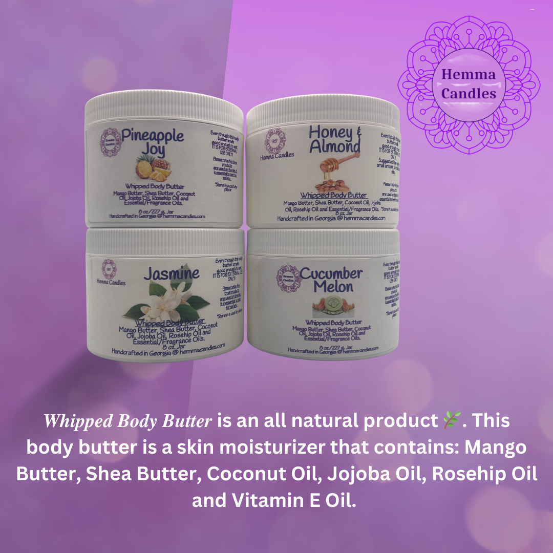 Whipped Body Butter - Women and Unisex