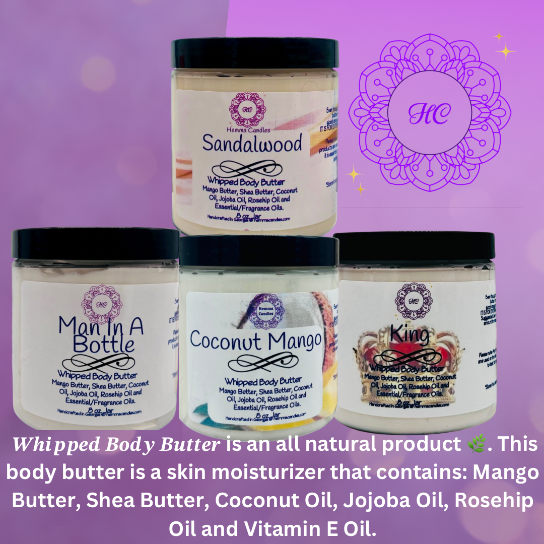 Whipped Body Butter - Men and Unisex