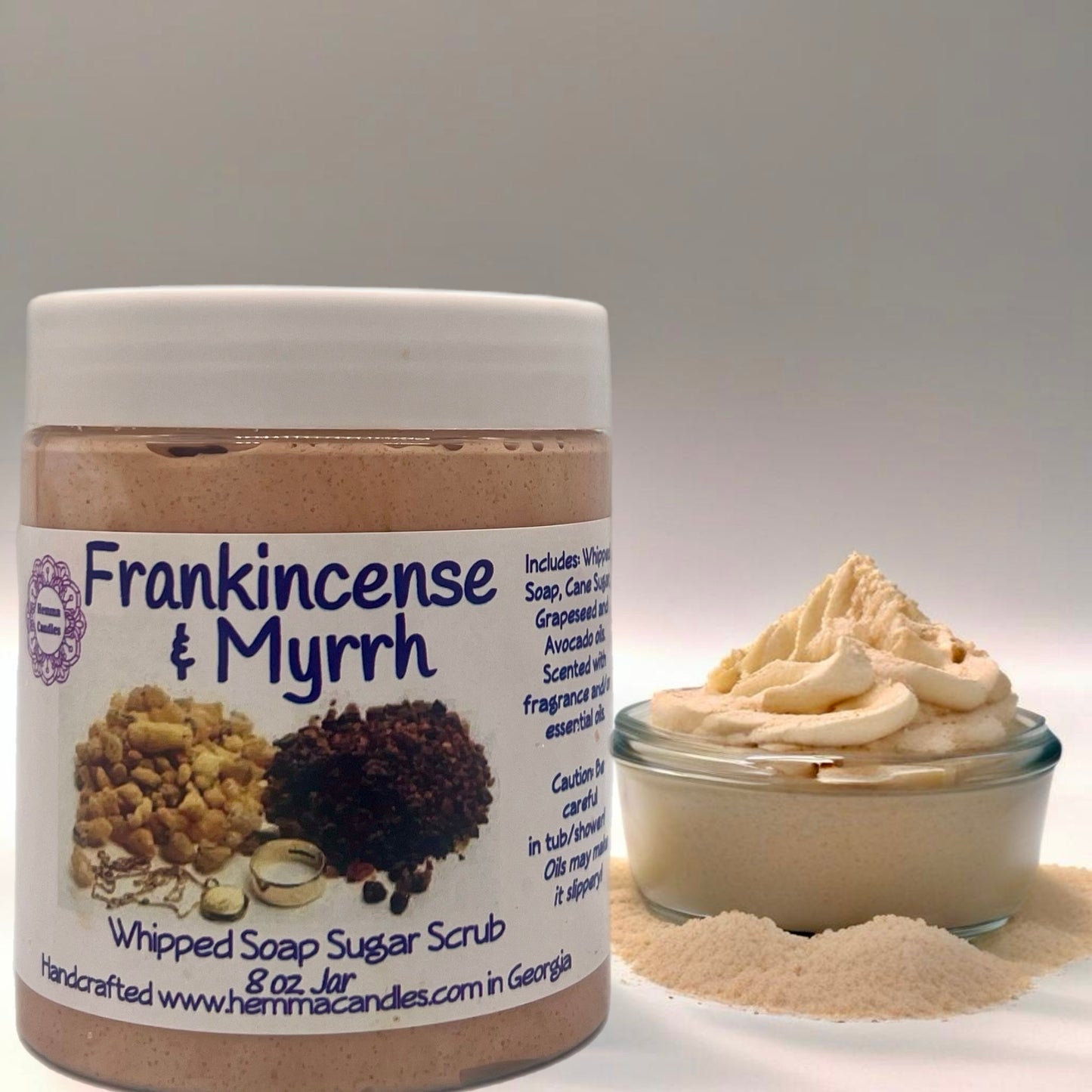 Exfoliating Sugar Scrub or Whipped Soap Sugar Scrub