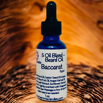 5 Blend Beard Oil