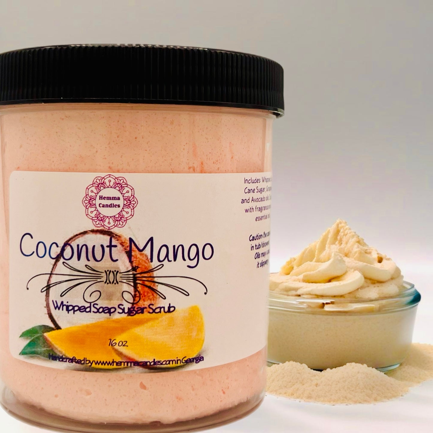 Exfoliating Sugar Scrub or Whipped Soap Sugar Scrub