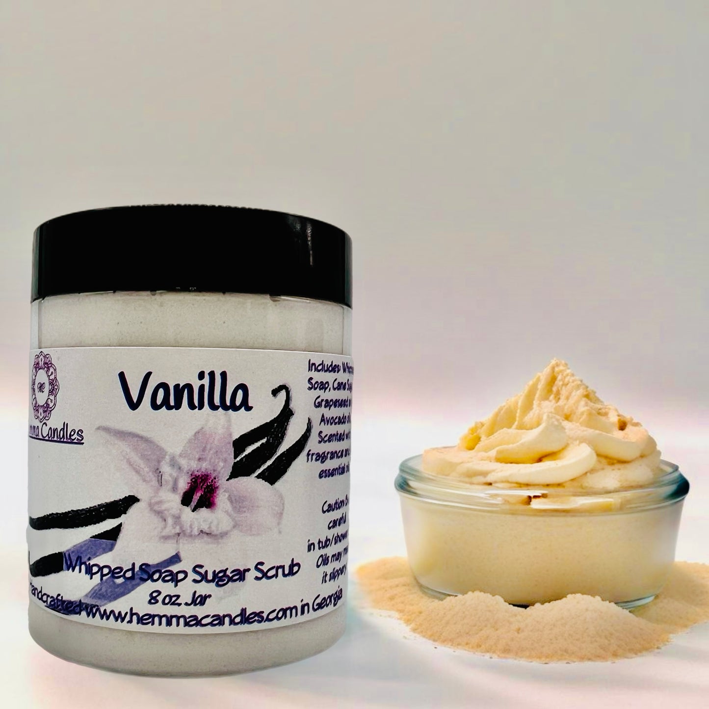 Exfoliating Sugar Scrub or Whipped Soap Sugar Scrub