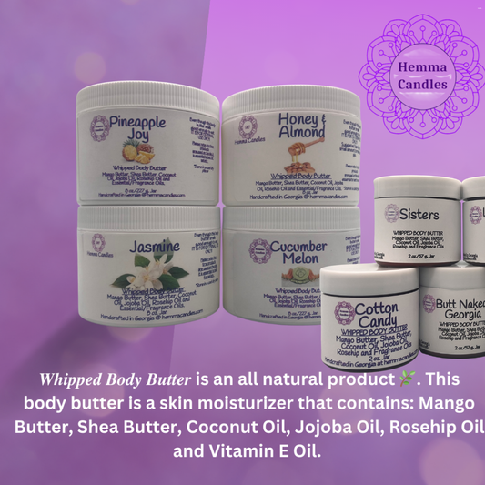 Whipped Body Butter - Fruits, Flowers or Ocean Scents