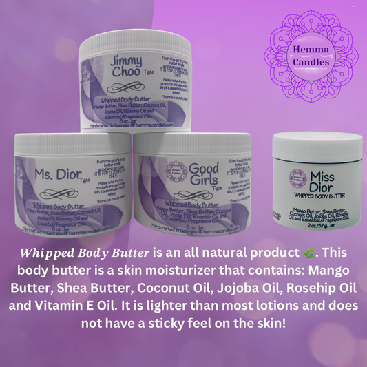 Whipped Body Butter - Women DESIGNER (TYPES)