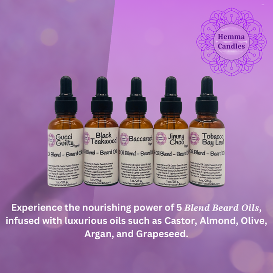5 Blend Beard Oil