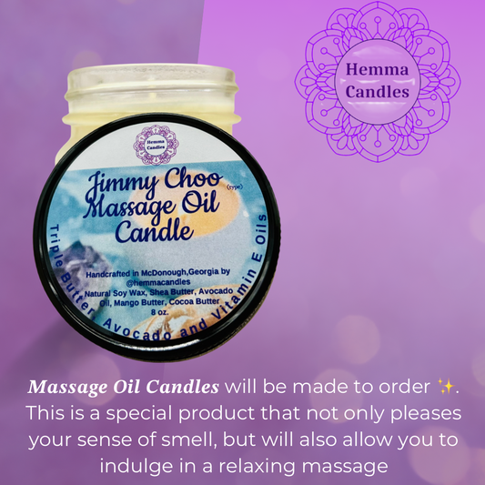 Massage Oil Candles